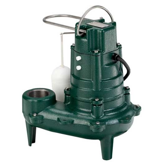 Champion and Zoeller Sewage Pumps
